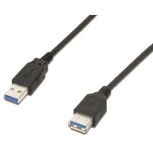 M-CAB 7001167 USB 3.0 Verlängerungskabel, 1,8 m, schwarz - Computer und Zubehör