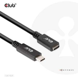 CLUB3D CAC-1529 USB-C - USB-C kábel, 2 méter, fekete - Club3D