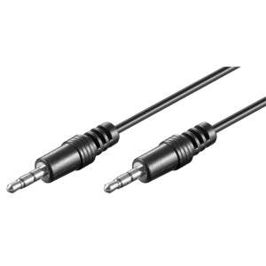 Goobay 51658 1,5 m 3,5 mm Klinke auf 3,5 mm Klinke Audiokabel - Goobay