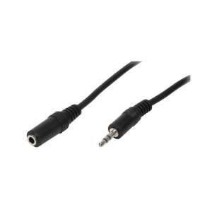 Logilink 3 meter 3.5mm stereo audio cable, male to female - Cable & accessory