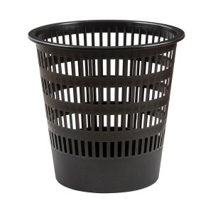 Donau 16L Black Mesh Waste Paper Basket - Felmosó, Clothes Dryer, Trash can, Paper Towel and Household wipes