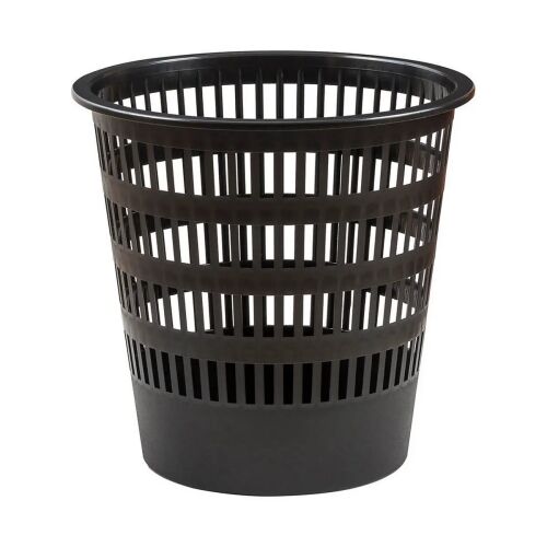 Donau 16L Black Mesh Waste Paper Basket