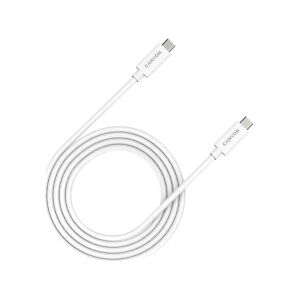 Canyon 2m White USB-C to USB-C Cable for Data Transfer and Charging - Canyon USB Cable
