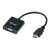 i-tec HDMI2VGAADA Video Converter Cable 0.15 M HDMI VGA Black 38080560