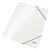 LEITZ "Wow" 15 mm cardboard A4 glossy white rubber folder 58172660