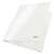LEITZ Wow A4 15mm white elastic folder, angled view
