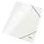 LEITZ Wow A4 15mm white elastic folder, front view with pattern