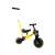 Good Girl 3-in-1 Gelbes Dreirad mit Schiebegriff