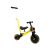 Good Girl 3-in-1 Gelbes Dreirad mit Schiebegriff