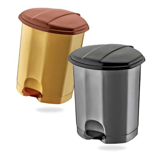 Pedálos szemetes kuka Slim (30 l) antracit