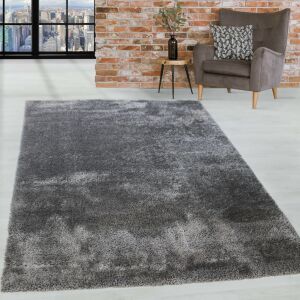 Marlenka Shaggy Szőnyeg - Sötétszürke - 200x290 cm 134462188 - Lakberendezés