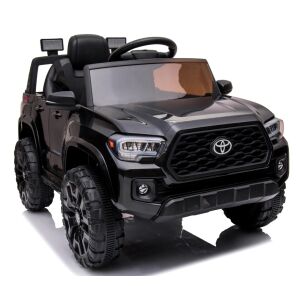 Fekete Toyota Tacoma elektromos kisautó 1-4 éves gyerekeknek - R-Sport