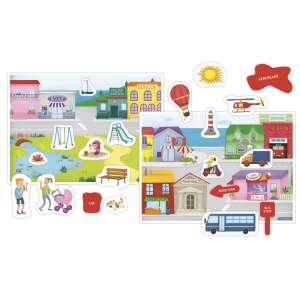 Sapientino My First English Words magnetic game with colorful pictures and words for kids to learn English vocabulary - Developmental Toy for Preschooler