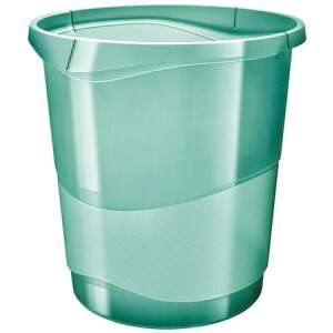 ESSELTE "Colour Ice" (14 liter) műanyag áttetsző zöld papírkosár 58117932 