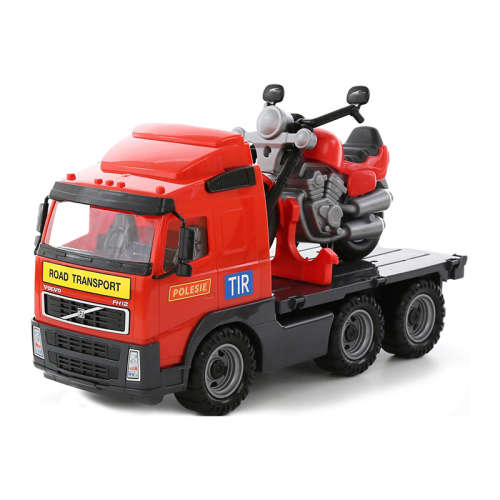 Polesie játék Kamion motorral 45cm #piros 30478196