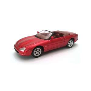 Welly Jaguar XK8 Autómodell 1:64 #piros 30478225 Welly Modellek, makettek