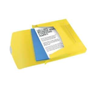 ESSELTE "Vivida Jumbo" 40 mm A4 sárga gumis mappa 58457630 - Esselte
