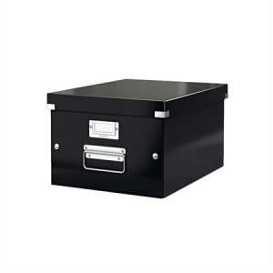 LEITZ Click&Store A4 glänzend schwarz Dokumentenablagebox 58459557 Aufbewahrungsboxen und -körbe