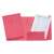 Esselte A4 rosa expandierbarer Aktenordner mit 3 Taschen