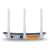 TP-Link Archer C20 AC750 Dual Band vezeték nélküli router hátulnézet, bemenetek és antennák