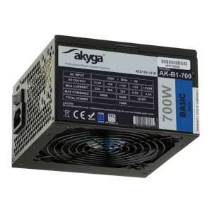 Akyga AK-B1-700BE 700W ATX tápellátás, fekete kiadás - Akyga