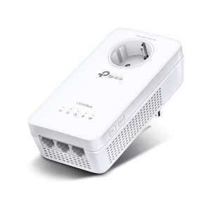 TP-Link TL-WPA8631P AV1300 Gigabit Passthrough Powerline ac Wi-Fi Extender, pohľad pod uhlom - Sieťové adaptéry