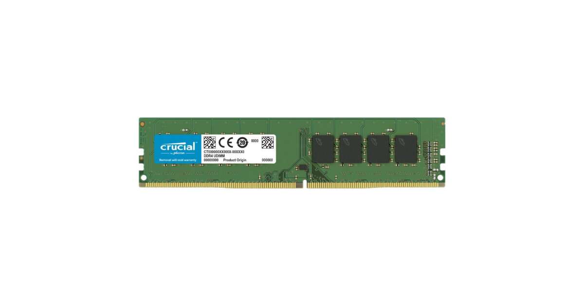 Crucial RAM DDR4 16Go 3200MHz SODIMM CL22, Mémoire pour Ordinateur