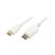 LOGILINK CV0055 LOGILINK Display Port --> HDMI kábel, 2m, fehér 81001975
