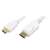 Cablu LogiLink DisplayPort la HDMI, 2 metri, alb