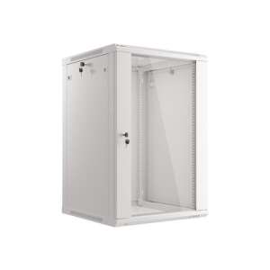 Lanberg 19" 18U Falra szerelhető Rackszekrény Grey