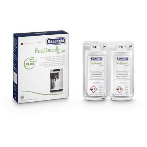 DeLonghi EcoDecalk mini vízkőoldó kávéfőzőkhöz, 2 x 100 ml