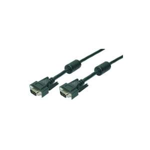 Кабел LOGILINK VGA, 2x феритен HQ, 3 м