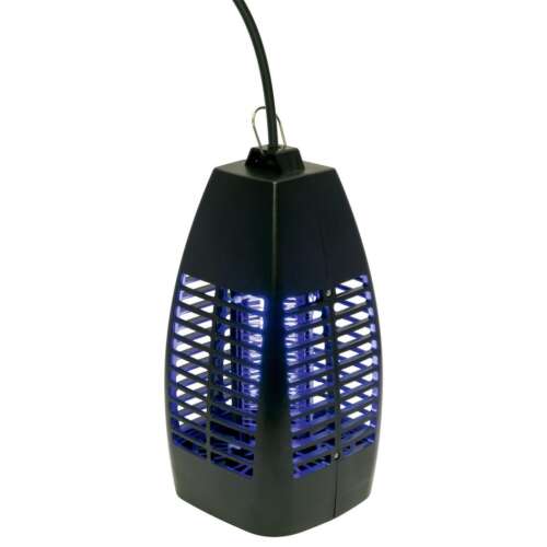 SAL Elektromos beltéri rovarcsapda 4W, fekete, UV fény, legyek, szúnyogok és más rovarok ellen