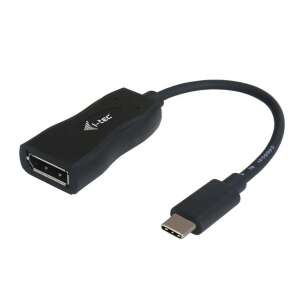 i-tec C31DP60HZP USB-C DisplayPort átalakító kábel, 0,15m, fekete - VGA átalakító