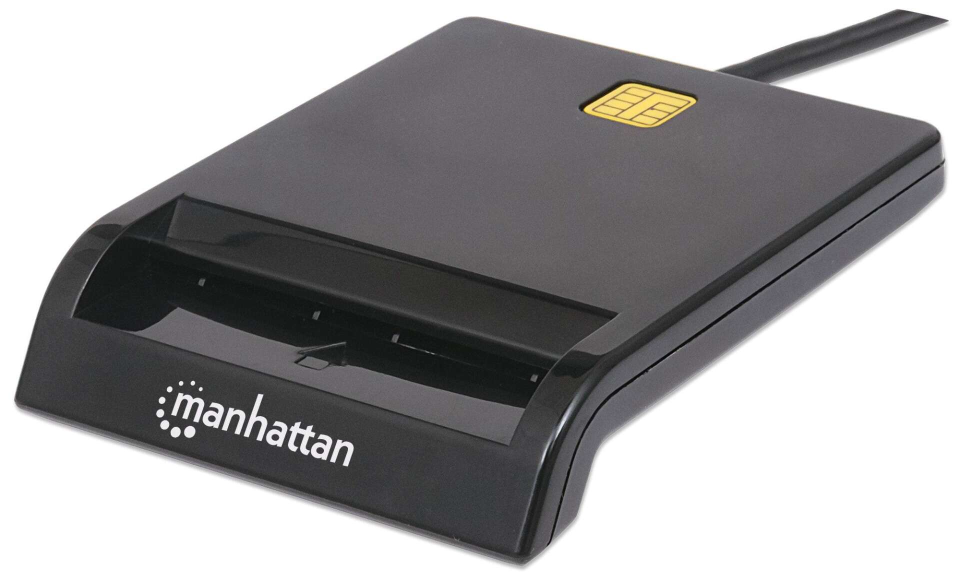 MANHATTAN Smartcard-Lesegerät Chipkartenleser USB extern