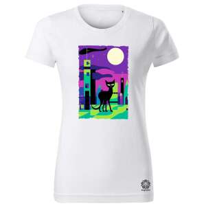 Abstrakte Katze Cartoon v1 T-Shirt für Damen - 19 Farben, XS-2XL 105513027