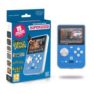 Hyper Mega Tech Super Pocket Technos Edition Handheld-Spielekonsole mit Verpackung - Blaze Entertainment