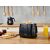 LaFe Modern Black Toaster in Kitchen Setting - Toasting Bread