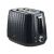 LaFe Modern Black 2-Slice Toaster - 3/4 View