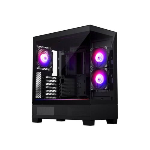 Phanteks XT View - Számítógép ház - Midi-Tower - Fekete
