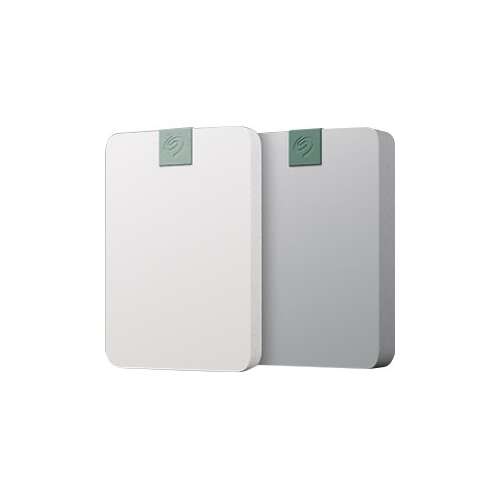 Seagate Ultra Touch 4TB Външен Твърд Диск, Бял и Сив