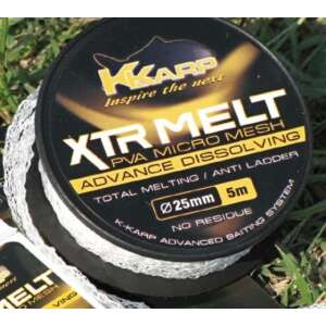 K-Karp XTR Melt PVA Micro Mesh 25mm 5m, Advance Dissolving, No Residue, Anti Ladder - Csaliháló
