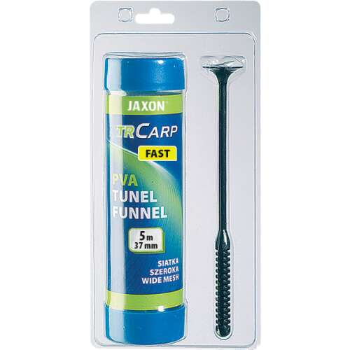 Jaxon Trcarp Fast PVA Tunnel Funnel 5m 37mm Széles Háló