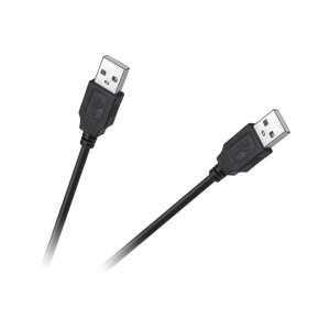Cabletech Eco-Line KPO4012-3.0 3 Meter USB A auf USB A Kabel, schwarz - Cabletech