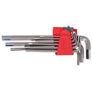 Proline Hosszú Hatszögletű Kulcskészlet - 9 db, 1,5-10 mm, S2 Acél