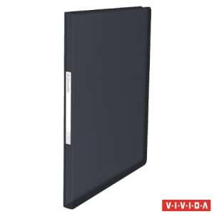 Esselte Vivida A4 presentation folder, black, 60 pockets - Presentation folder