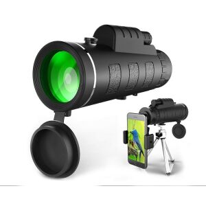 NatureView 40x60 Monokular Teleskop mit Stativ und Telefonclip - Fernrohre