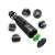 VG 14360 monocular telescope with tripod, black, showing features and accessories