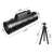 VG 14360 monocular telescope with tripod, black, showing dimensions