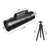Black monocular telescope with 40x60 magnification, tripod, phone clip, carrying case, compass, and lens cap